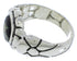 Multicolor Native American Design Sterling Silver Ring Size 6 WX39705